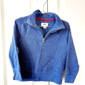Dark Blue Quarter Zip‎ Sweater 3T Old Navy